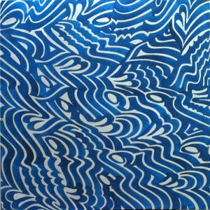 20-Ebrahim Olfat- wave- canvas