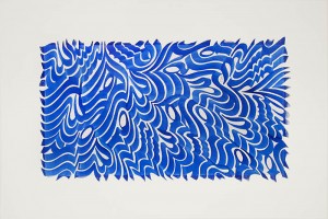 4-Ebrahim Olfat- wave- canvas